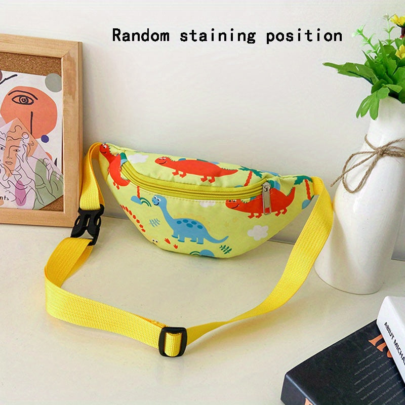 Dinosaur Print Waist Pack Shoulder Bag for Kids