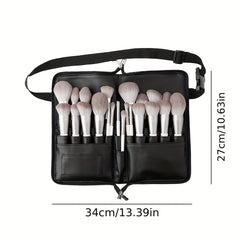Artist Makeup Brush Waist Bag Large Capacity Portable Pockets Bag