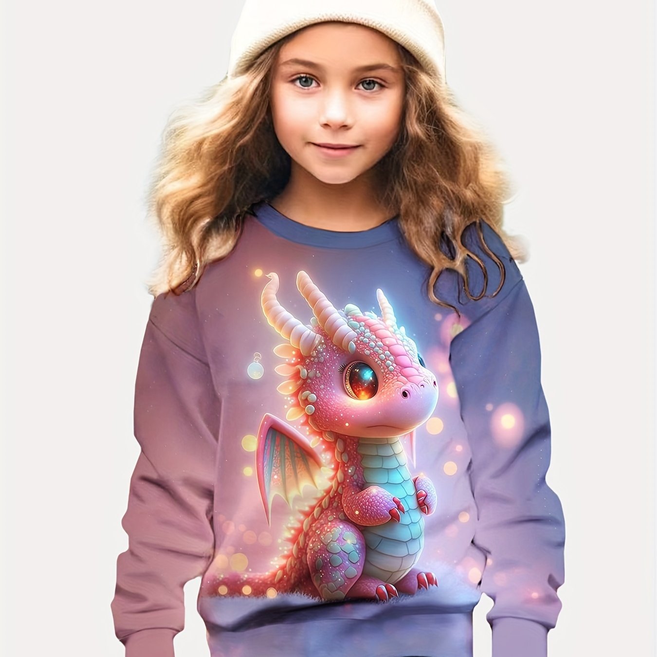 Sweet & Dragon Long Sleeve Pullover Spring Gift Sports