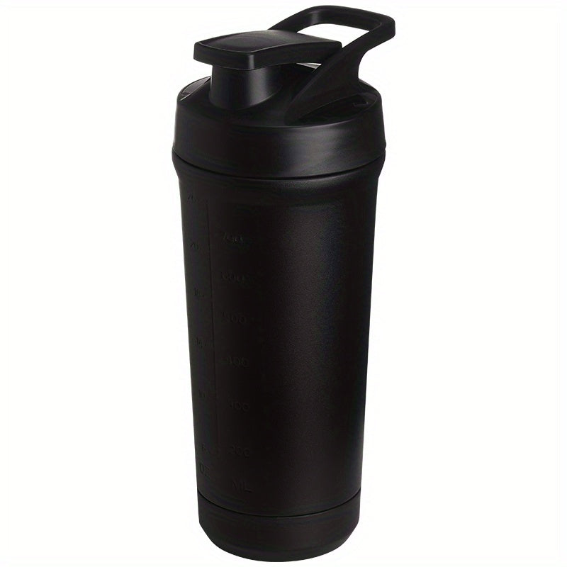 Classic Protein Shaker Bottle 27oz Stainless Steel Gym Bottle