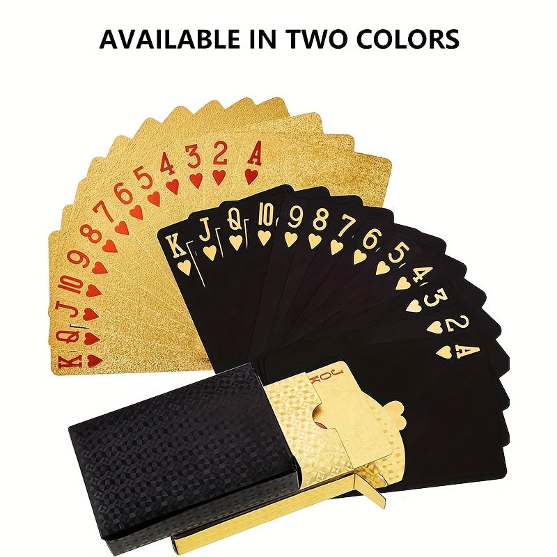 Waterproof Plastic Poker Cards for Family Game Night