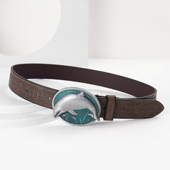 Men's Shark Buckle Belt, Domineering Style