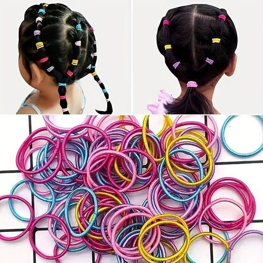 Hair Ties Elastic Decorative Hair Accessories Set for Baby Girls