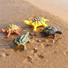 Realistic Sea Turtle Figurines Plastic Ocean Animal Set Kids Educational Toy