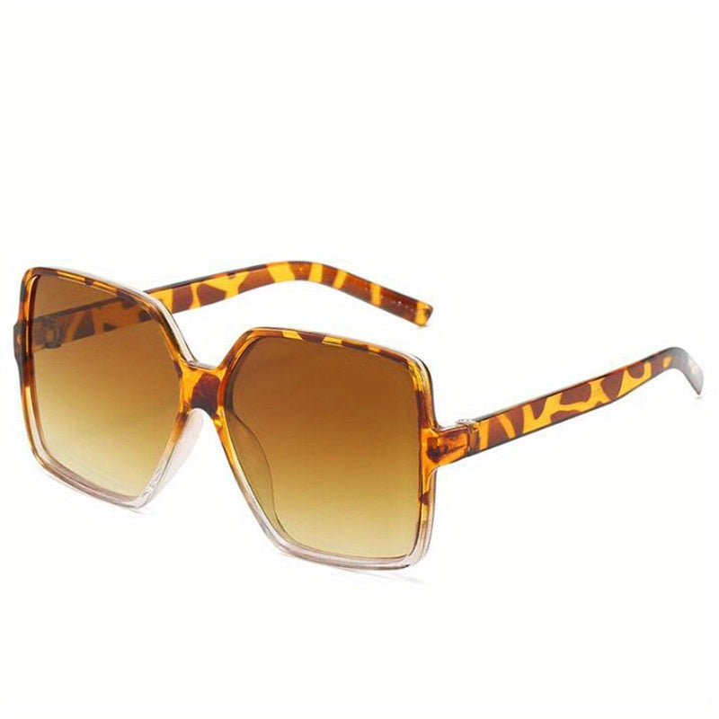 Men's Polarized Square Sunglasses Vintage UV Protection Glasses