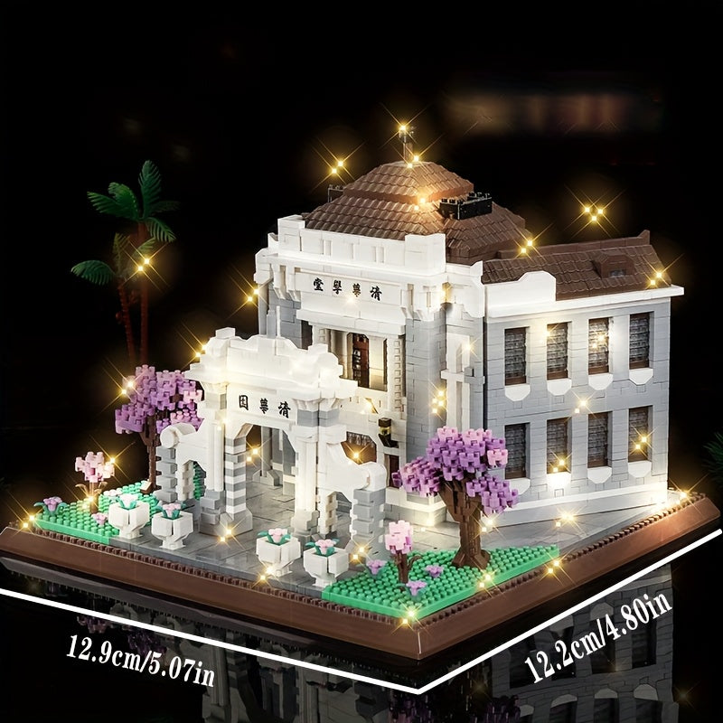 4300pcs World Famous School Building Blocks Model Gift