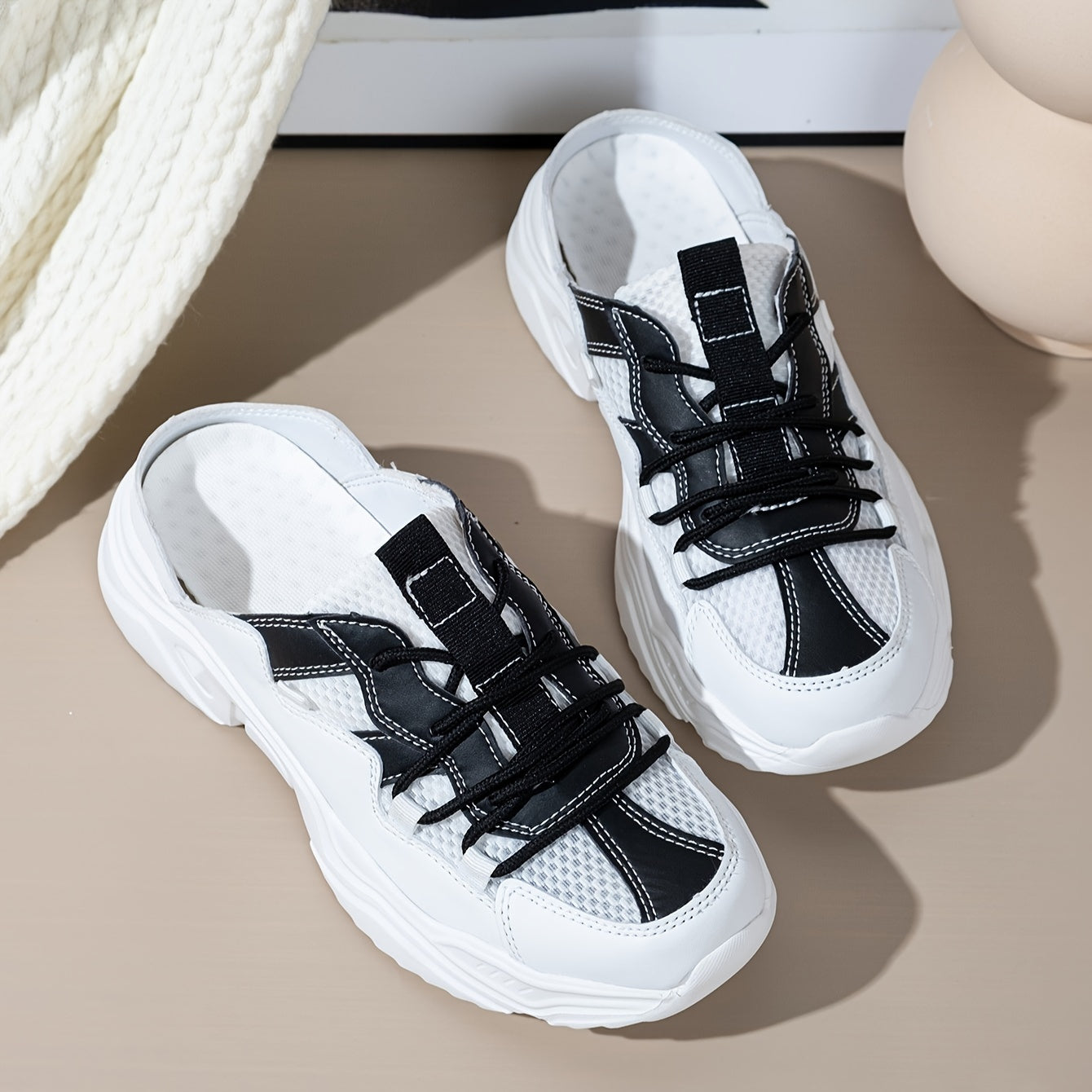 Breathable Thick Sole Shock Absorption Sporty Sandals