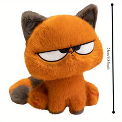 Extra Large Fluffy Plush Cat Stuffed Animal - Brown/Orange/Gray