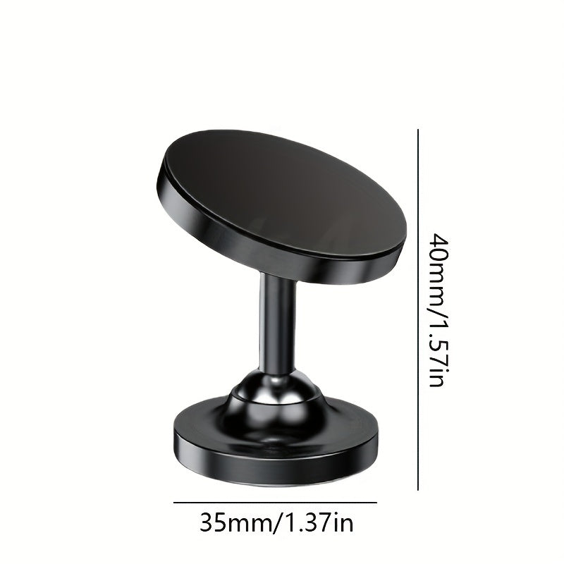 Magnetic Alloy Car Navigation Phone Holder 720&deg; Rotation
