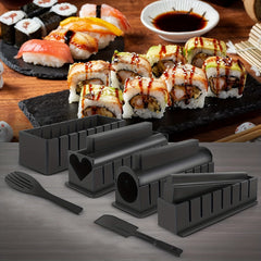 Sushi Making Kit DIY Set Sushi Rice Roller Mold Reusable Sushi Maker