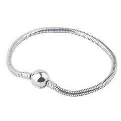 Stainless Steel Snake Chain Bracelet Bangle DIY Jewelry