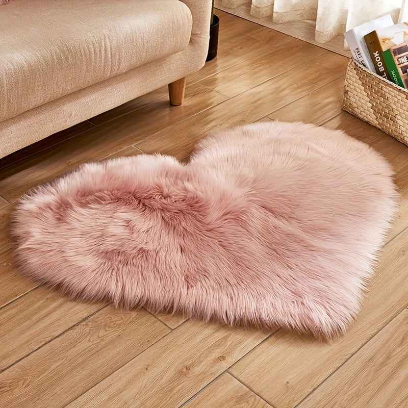 Heart Shaped Area Rug for a Cozy Home