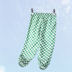 Boys Checkerboard Pants for Spring Summer