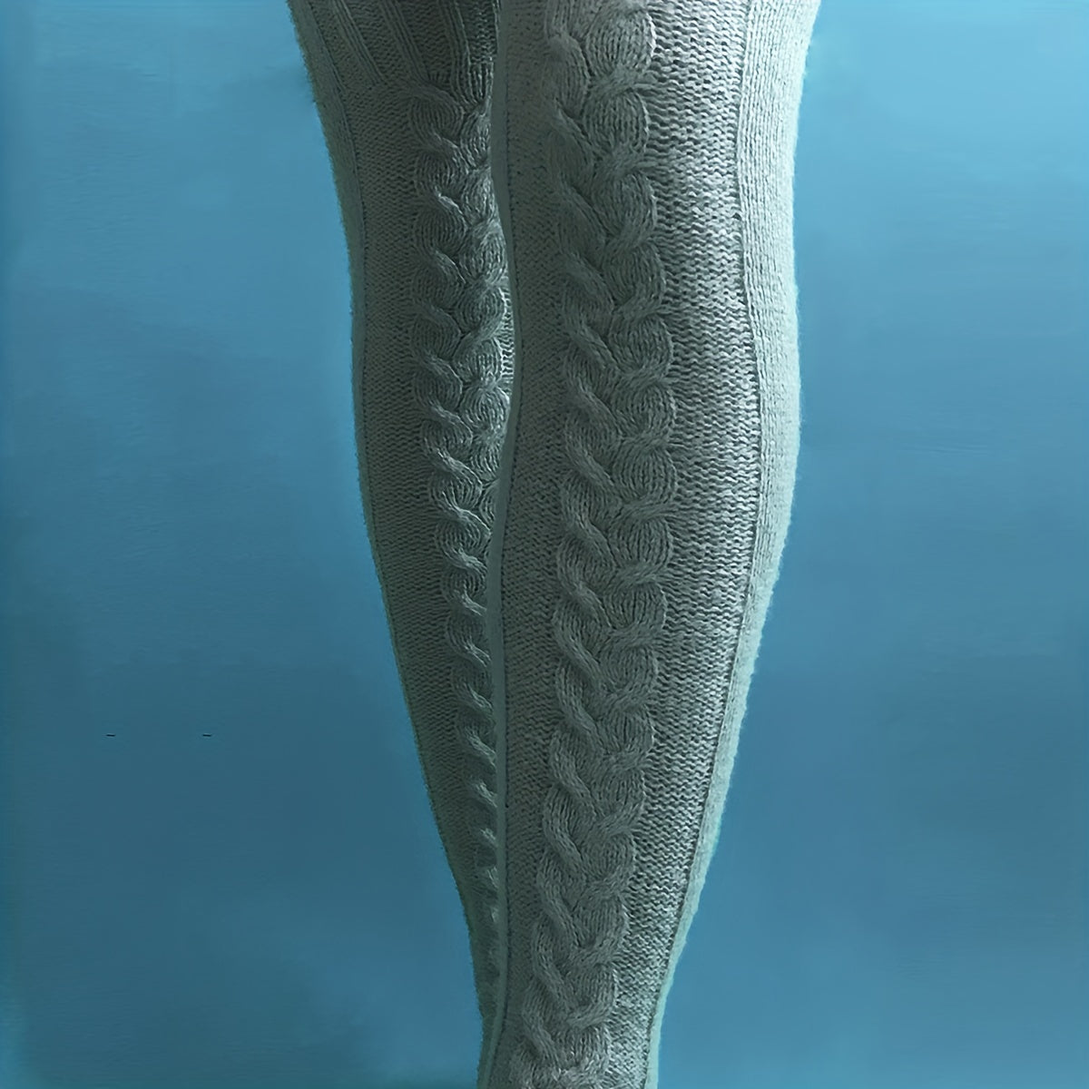 Knitted Thigh High Socks Women's Stockings & Hosiery