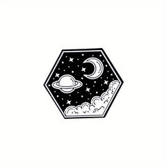 Anime Starship Astronaut Universe Steel Brooch Pin
