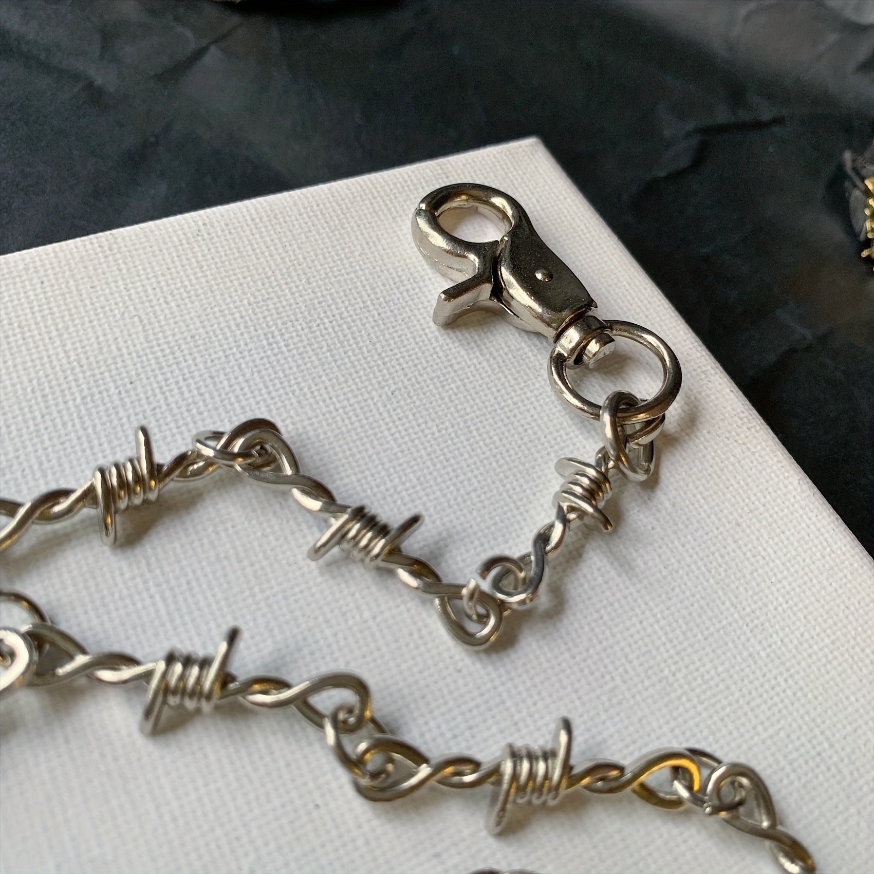 Men's Punk Pants Chain
