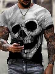 Men's Lion Graphic T shirt 3D Print Crew Neck Top Tee For Summer