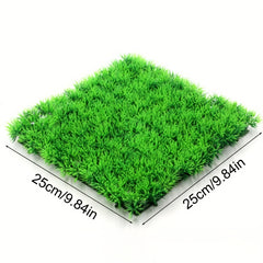 Artificial Grass Plant Lawn Aquarium Landscaping