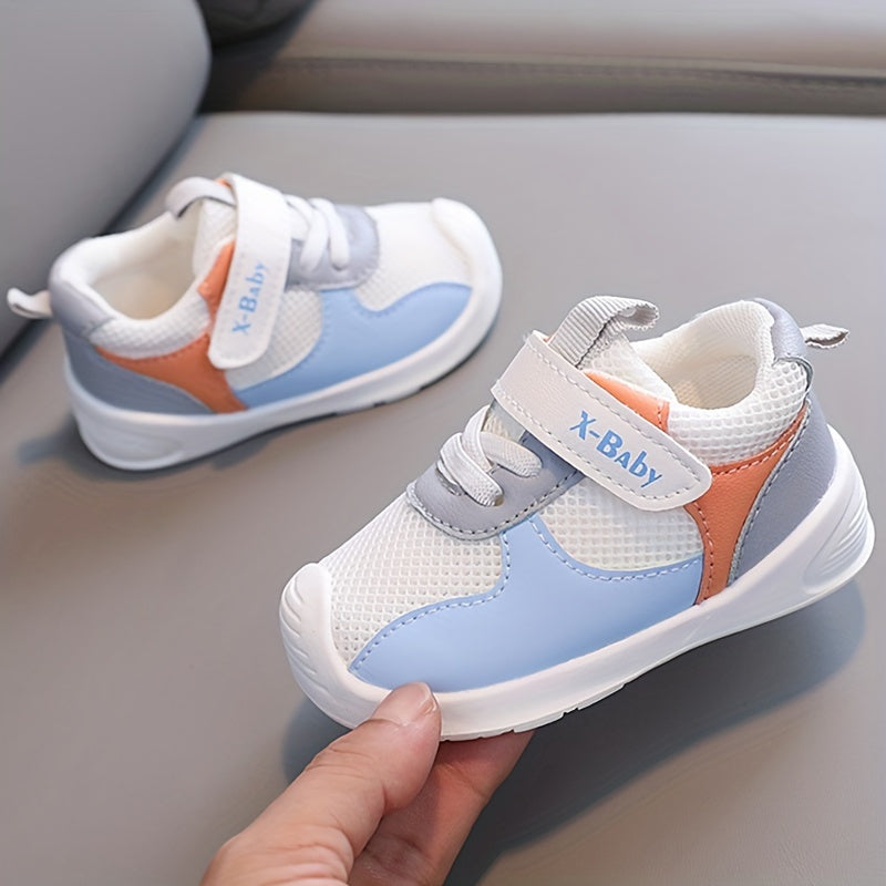 Baby Boys Mesh Sneakers Lightweight Anti Slip Shoes Spring Autumn