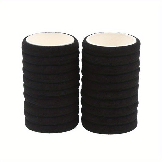 Thick Hair Holders Elastics Rubber Bands No Damage For Thick Heavy & Curly Hair