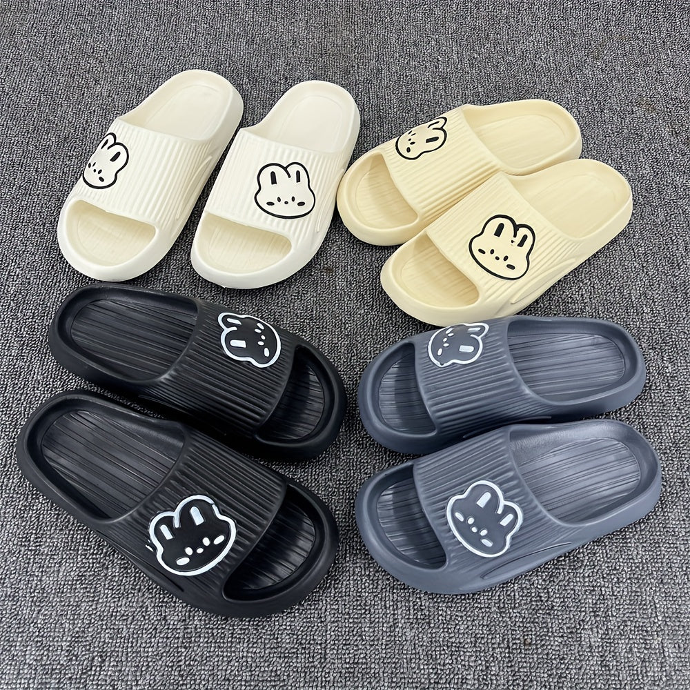 Men's Rabbit Bunny Slides Non Slip Walking Shoes