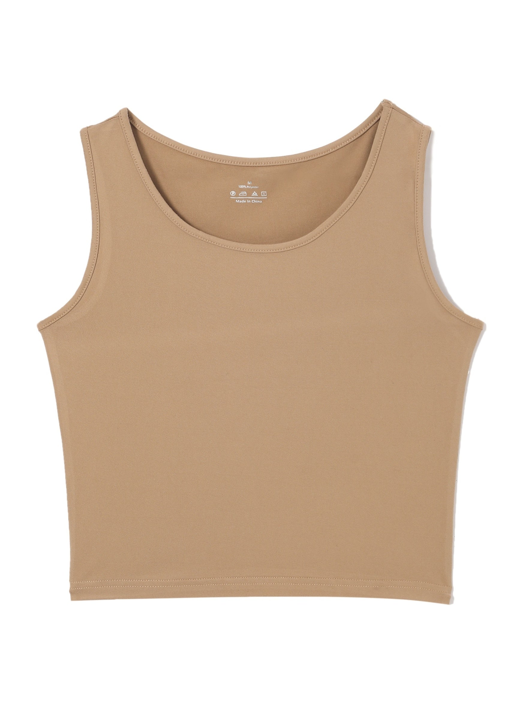 Basic Tank Top Crew Neck Workout Summer Tank