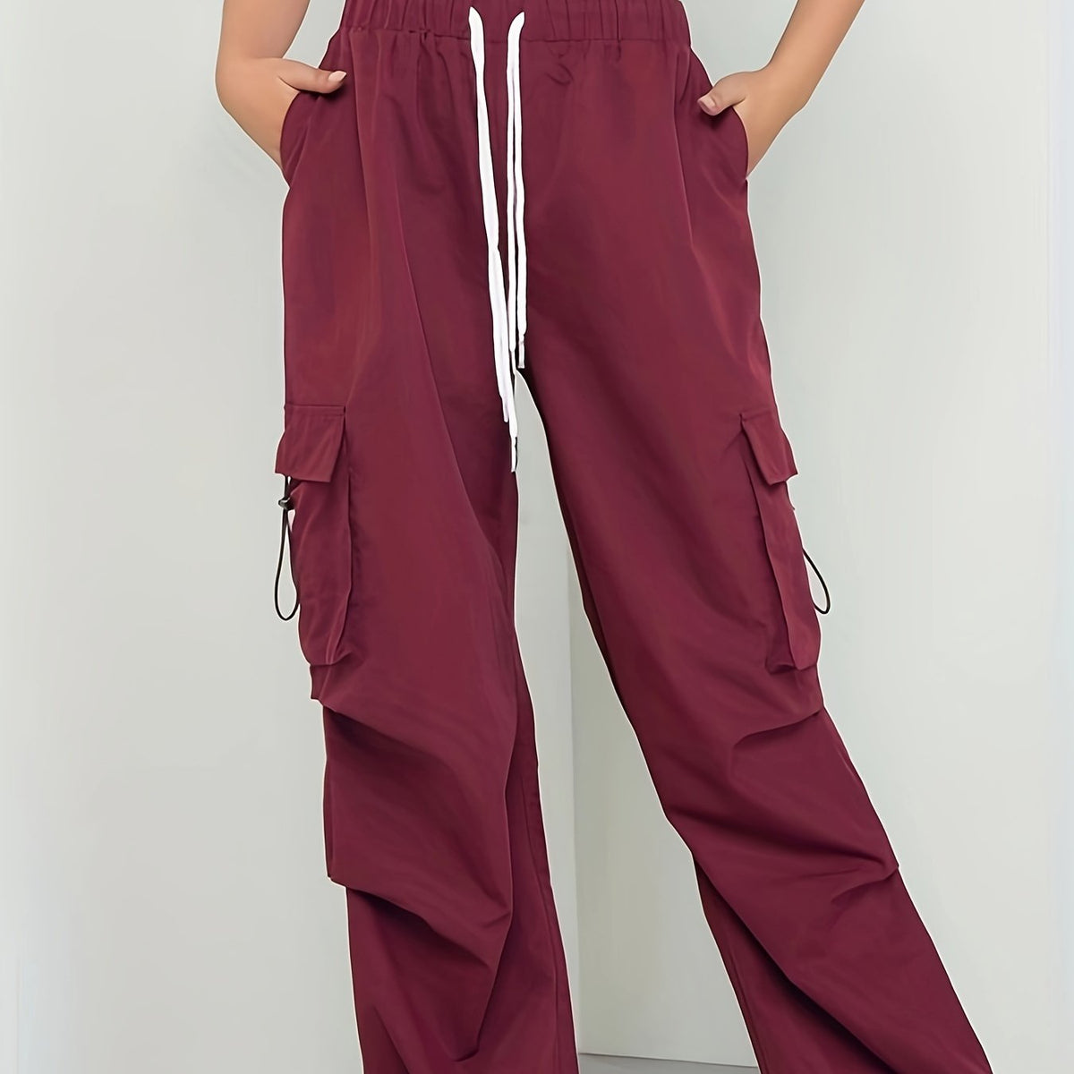  Y2K Drawstring Cargo Trousers