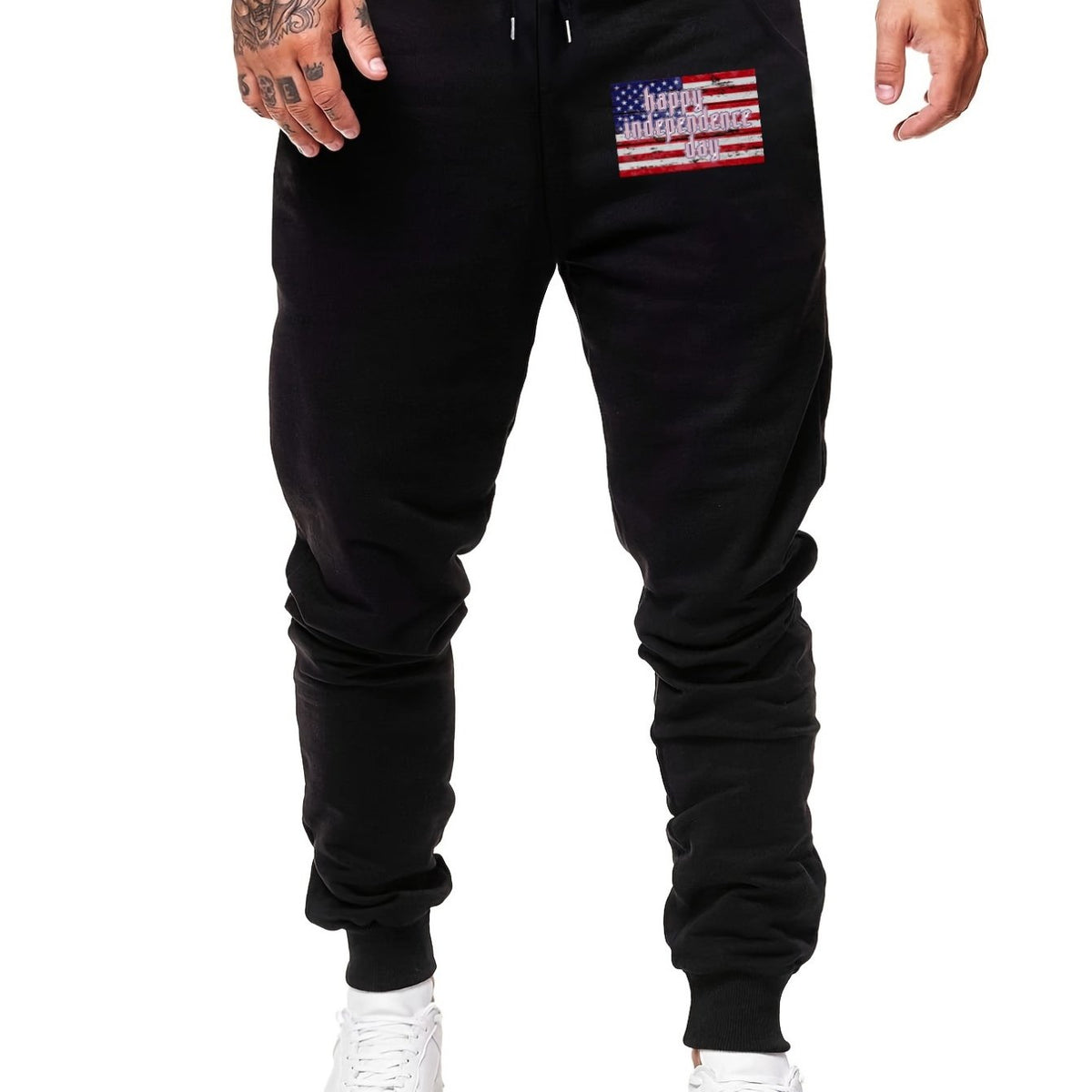 Men's Comfy Drawstring Joggers Loose Fit Pants