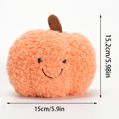 Orange Rainbow Pumpkin Plush Toys Soft Children's Animals