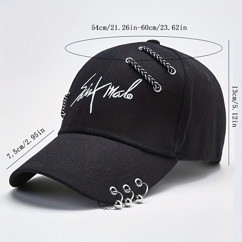 Men's Peaked Cap Sun Protection Sunshade Hat Summer Base