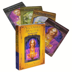 Ascended Masters Oracle Cards Deck - Spiritual Guidance and Wisdom