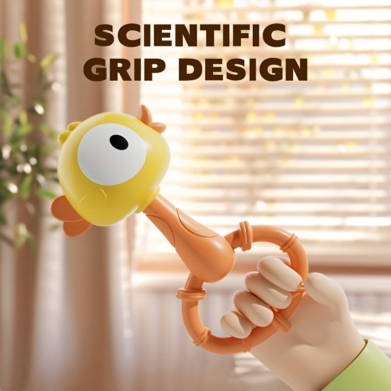 Frog & Duck Hand Bell Toys - ABS Plastic Sensory Learning Toys