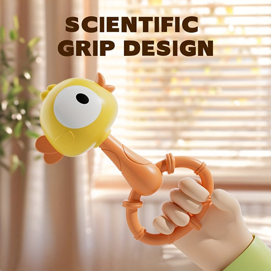 Frog & Duck Hand Bell Toys - ABS Plastic Sensory Learning Toys