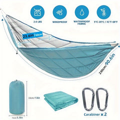 Portable Lightweight Warm Hammock Swing for Camping Hiking