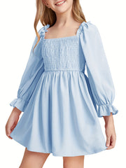 Girls Long Sleeve Princess Dress For Autumn