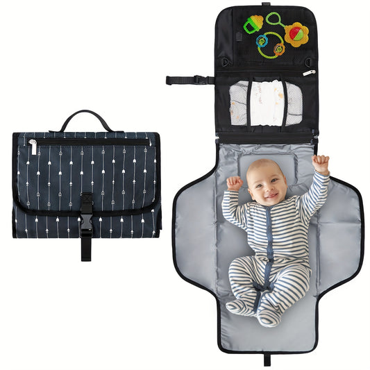 Lapinchen Baby Changing Mat Lightweight Waterproof 2 in 1 Changing Mat