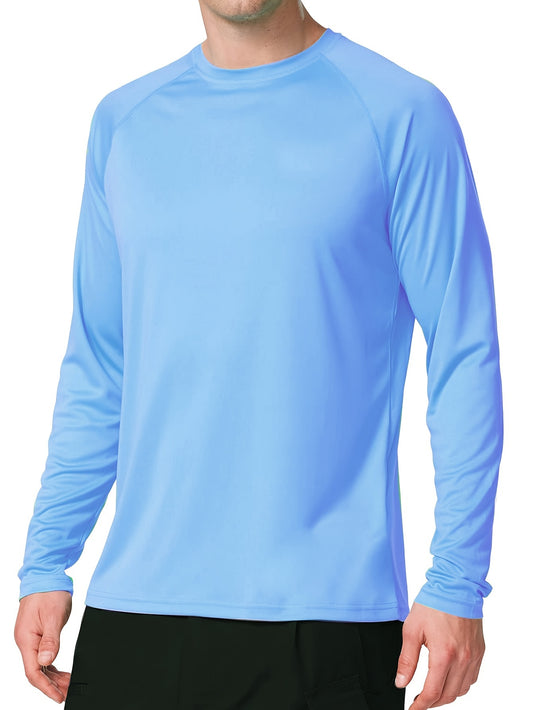 Men's Fishing Shirts UPF 50 Lightweight Long Sleeve Tee