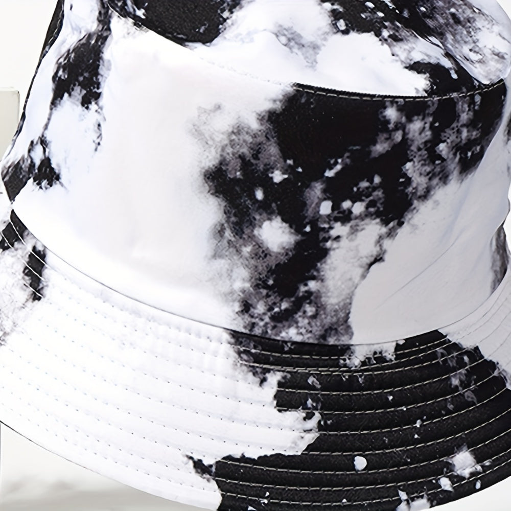 Tie Dyed Sunshade Bucket Hat for Men Women