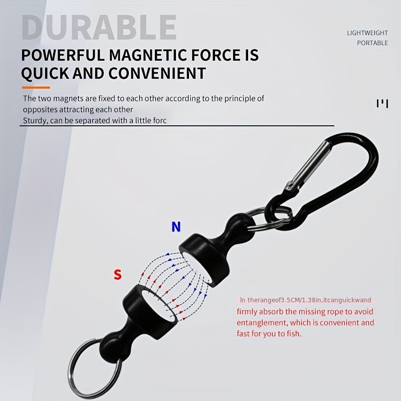 1pc Magnetic Fast Hanging Buckle for Outdoor Fishing