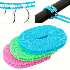 Portable Non-slip Clothesline Rope for Camping and Household Use