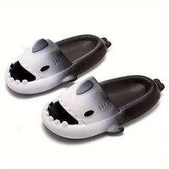 Cartoon Shark Non Slip Slides Quick Drying Slides Indoor Outdoor Beach Summer
