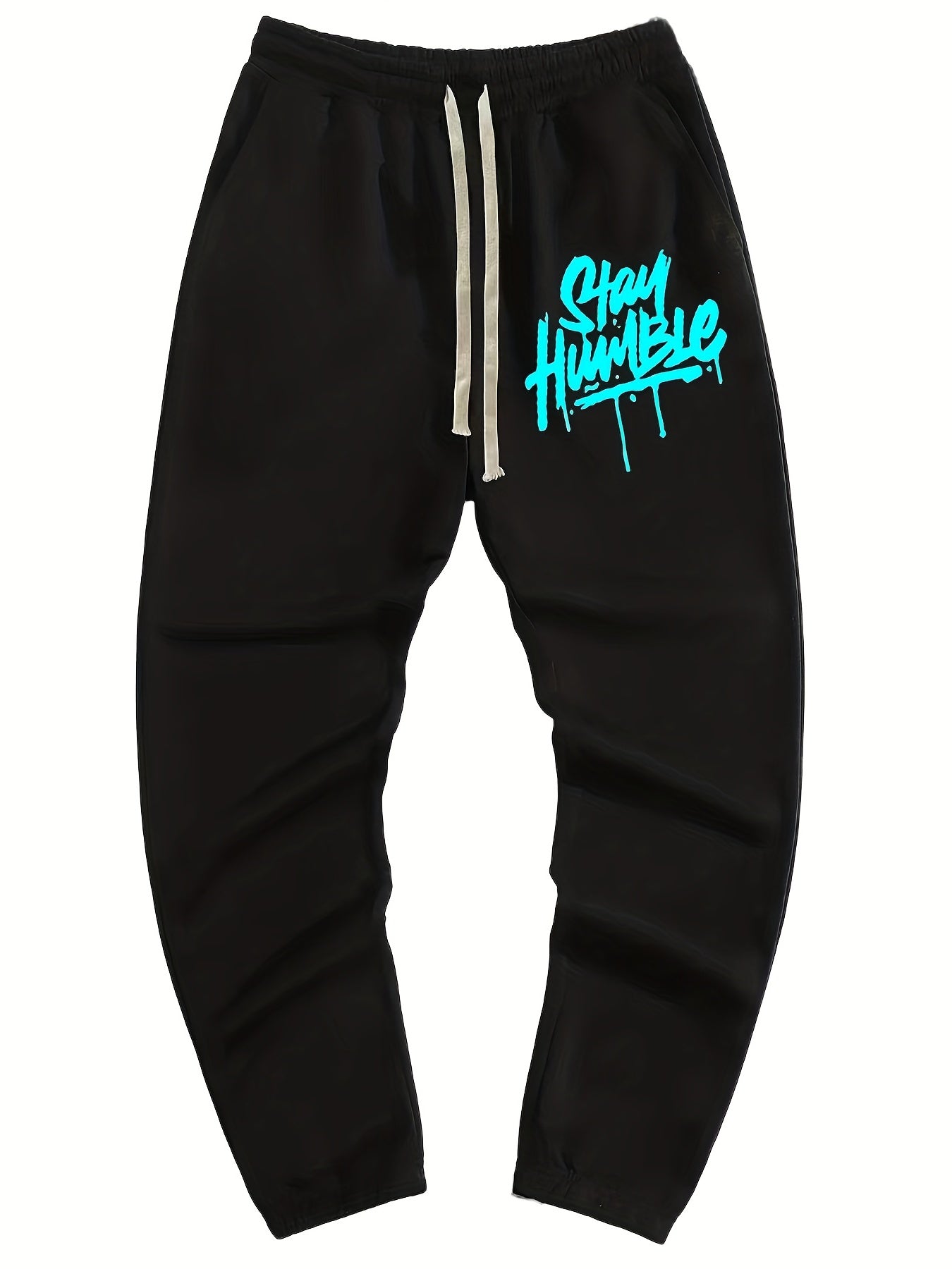Men's Drawstring Pocket Sweatpants Casual Jogger Pants