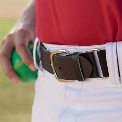 Adult Baseball Softball Uniform Belts Braided Elastic PU Belts