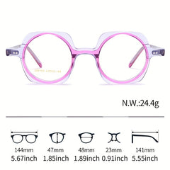 Square Frame Glasses Y2K Funny Kpop Props