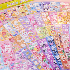 40pcs Puzzle Toy Sticker Set for DIY Crafts, Children's Gifts, Wrapping, Decor