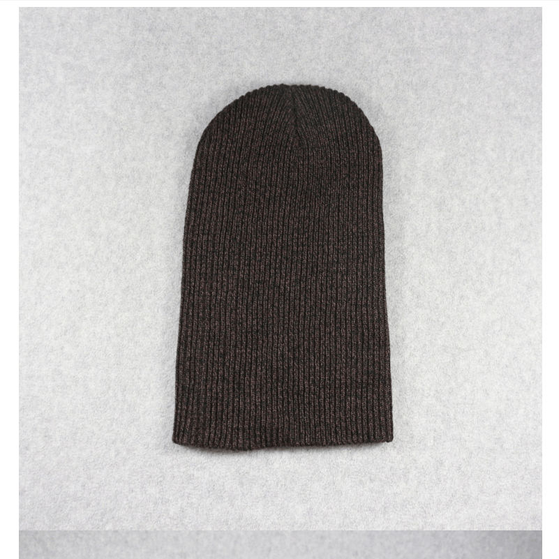 Striped Pullover Hat Men's Women's Warm Woolen Hat Knitted Hat