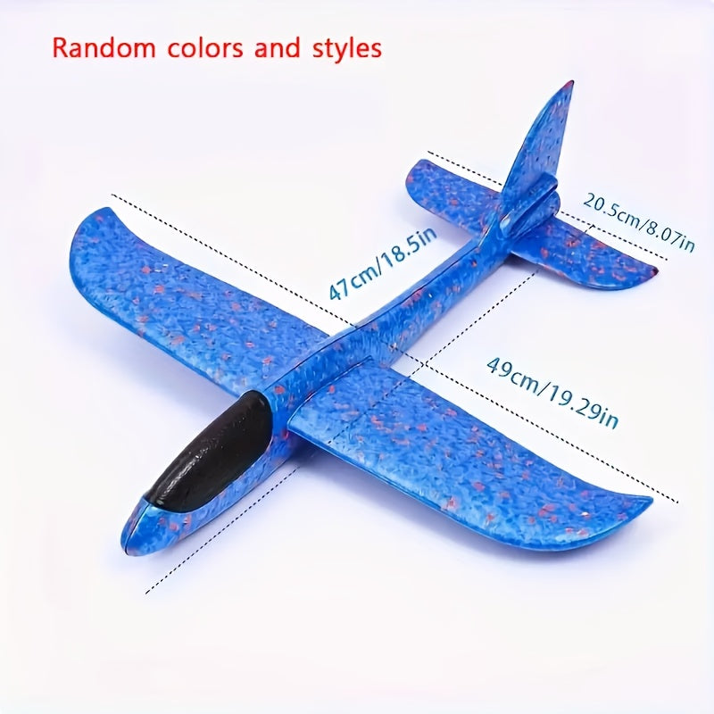 Foam Airplane Interactive Game Outdoor Toy Flying Foam Airplane
