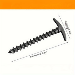 6pcs Camping Tent Ground Nail Stake Canopy Thread Ground Nail 14