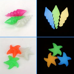 10pcs Luminous Stone Fish Tank Landscaping Glowing Stones