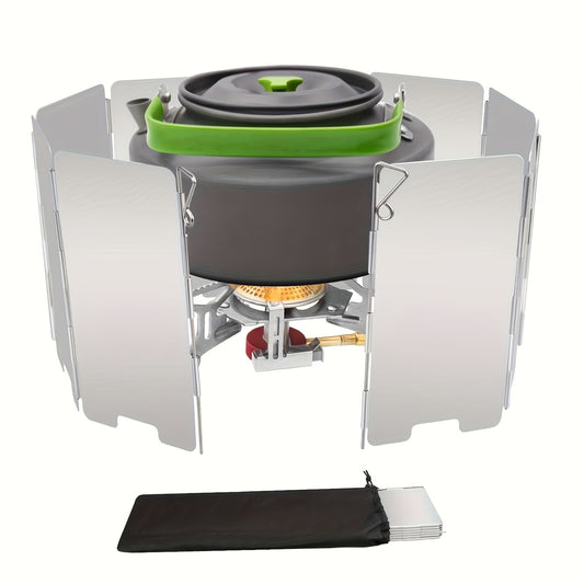 Aluminum Stove Windproof Plate for Outdoor Camping